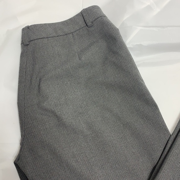 WOMEN’S Antonio Melani Gray w/ White pin stripe Dress pant Size 2 - Picture 2 of 10